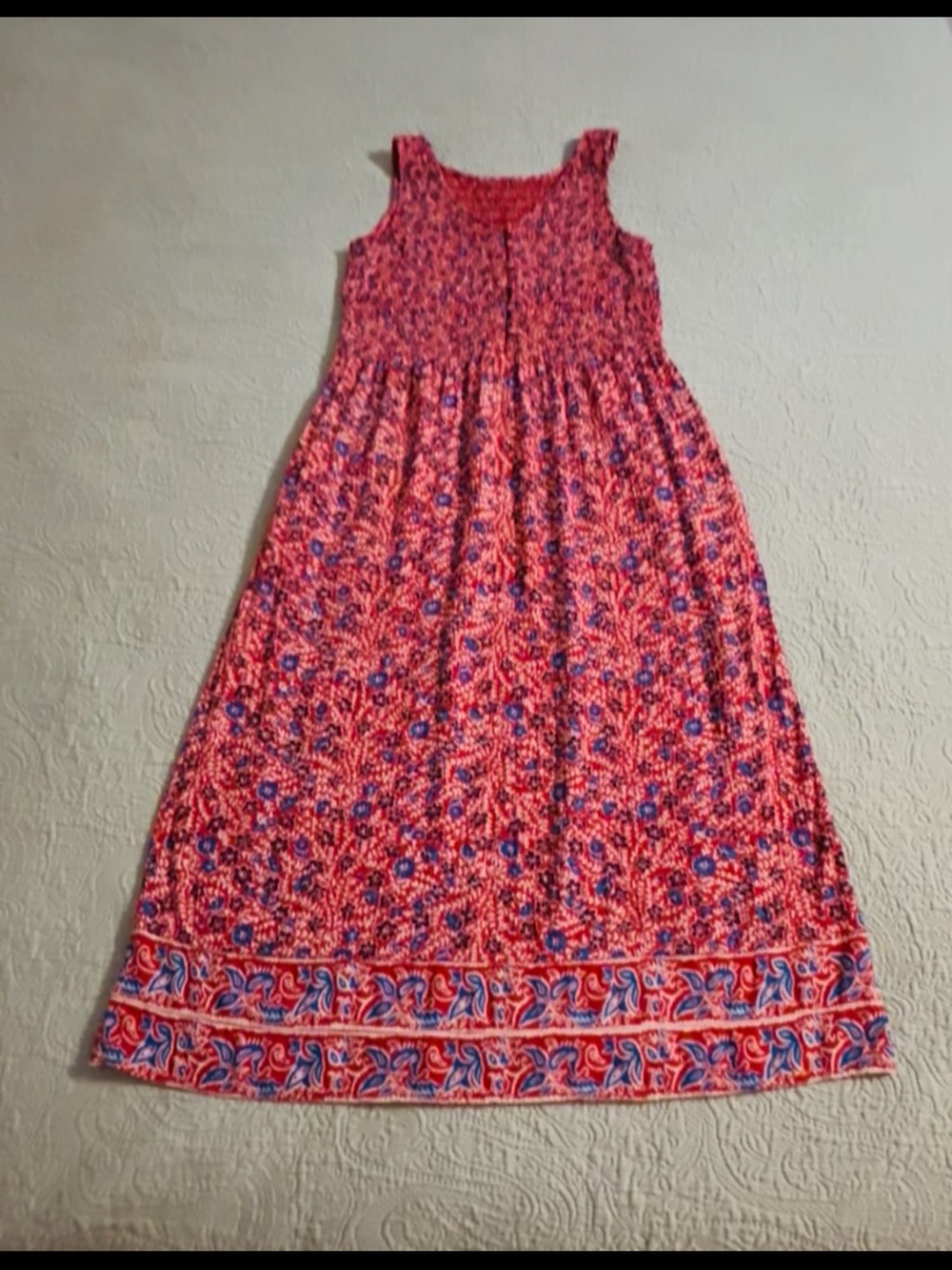 Fatface Anna Meadow floral maxi dress, sz USA 8R, barely used.